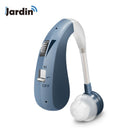 202S Hearing Aid Rechargeable Digital Sound Amplifier Air Conduction Wireless Headphones for Deaf Elderly Ear Care Hearing Aids