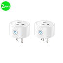 Smart Plug WiFi Mini Socket Smart Outlet, Work with Alexa and Google Home, No Hub Required, Remote Control your Devices