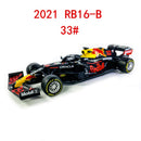 Bburago 1:43 2021 F1 梅赛德斯-AMG W12 44号 汉密尔顿 77号 博塔斯 F1模拟合金超级玩具车模型