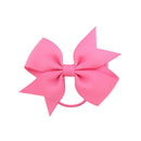 20pcs/lot Grosgrain Ribbon Hair Bands Ponytail Holder Rubber Band For Baby Girls Handmade Hair Rope Scrunchie  Hair Accessories