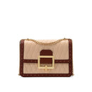 LA FESTIN 2021 New Niche Chain Satchels Organ Designer Women Retro Shoulder Fashion Messenger Square Bag Luxury Leather Handbag