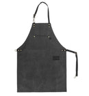 2021 New Thick Canvas Unisex Apron Bib Chef Kitchen Aprons for Women Men Coffee Shop Barber BBQ Bib working uniform