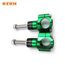 OTOM摩托车车把夹CNC铝合金车把夹1 1/8" 28mm适用于铃木雅马哈宝马本田KTM CRF KX车把加高件