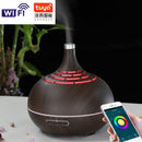 400毫升加湿器 超声波加湿器 APP WiFi控制 喷雾器 香薰精油扩散器 LED夜灯 家用办公