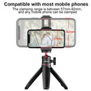 Ulanzi MT-08 DSLR SLR Phone Vlog tripod KIT Cold Shoe Phone Mount Holder for Microphone LED Light Mini Tripod for iPhone 13 Sony