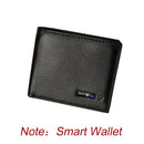 Smart Anti-lost Wallet Tracker  Genuine Leather Men wallets Soft Bluetooth-compatible Leather Purse Male Luxury Men&