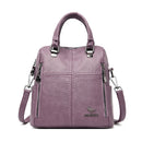 LANYIBAIGE New Women Backpack Multifunction Bags Designer High Quality Leather Women Crossbody Bag  School Bags Travel Backpacks
