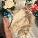 2022 Summer Lace Hollow Out Crop Tops Women Fashion Short Lacework Pullover Tank Vest Ladies Slim Elegant Outside Tank Tops