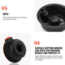 ICafilas180/60ml Refillable Espresso Coffee Maker Capsules for BOSCH Machine Tassimo Reusable Filter Coffee Pod Eco-Friendly