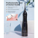 Fairywill Portable Oral Irrigator USB 300ml Rechargeable Dental Water Flosser Irrigator Dental Teeth Cleaner 3 Modes for Adult