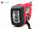 3 in1 Emergency Charger Hand Crank Generator Wind/solar light/Dynamo Powered FM/AM Radio Phones Chargers LED Flashlight