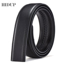 HIDUP Good Quality Real Genuine Leather Automatic Model Belt for Men Blue Colour Strap Only Without Buckle 3.5cm Width LUWJ17