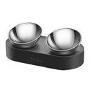 Petkit Stainless Steel Pet Dog Cat Double Bowls Adjustable Anti-Slip Food Water Bowl Feeder For Pets Feeding Gamelle Pour Chat