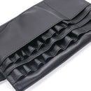 Professional Faux Leather Cosmetic Makeup Brush Bag Belt Strap Storage Pouch  Large Capacity  Makeup Tool