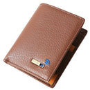 Smart Anti-lost Wallet Tracker  Genuine Leather Men wallets Soft Bluetooth-compatible Leather Purse Male Luxury Men&