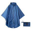 Freesmily Women's Fashion Raincoat Waterproof Rain Poncho Cloak with Hood for Hiking Climbing and Touring