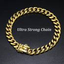 304 Stainless Steel Dog Chain Collar And Leash Super Strong Dog Metal Collar Choke Silver Gold Pet Lead Rope For Party Show