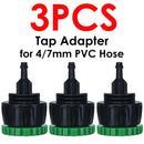 KESLA 5-100米花园浇水软管 4/7毫米 PVC 微灌溉管滴灌管洒水器 1/4'' 草坪阳台温室
