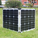 Dokio 100W (2Pcs x 50W) Foldable Solar Panel China Pannello Solare USB Controller Solar Battery Cell/Module/System Charger