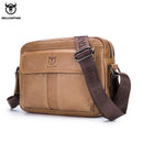 BULLCAPTAIN new 2020 leather shoulder bags men's diagonal bages is a business briefcase large capacity casual handbag's