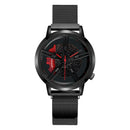 Men Watch Car Wheel Rim Hub Dial Male Wristwatch Cool Man Black Waterproof Watches Mesh Stainless Steel Quartz Relogio Masculino