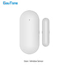 GauTone 433MHz 门窗传感器开/关警报探测器家用安全门报警系统
