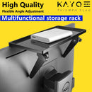 KAYQEE  Desktop Rack Adjustable Screen Shelf TV Top Storage Bracket for Streaming Devices, Media Box, Speakers , Home Decor