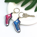 500PCS PVC Cartoon Figure Key Chain Cute Anime Key Ring Kid Toy Pendant Keychain Fashion Trinket