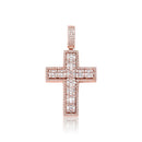 TOPGRILLZ Hip Hop High Quality Cross Pendant Necklace Iced Out Full Micro Pave Cubic Zirconia Pendant Fashion Jewelry For Gift