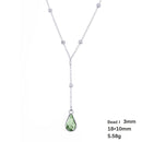 LIKGREAT Celtics Knot Wicca Triquetra Pendant Necklace Pearl Crystal Rhinestone Chain Choker Necklaces for Women Vintage Jewelry