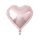 50pcs 18inch Star Heart Aluminum Balloons Inflatable Helium Balloon Birthday Party Decorations Kids Wedding Engagement  Globos