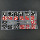 21 Grids Crystals Diamonds Nail Rhinestones Set 3100pcs FlatBack Rhinestones Kit Sparkling Nail Art With 1 Pen For Decorations