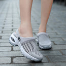 STRONGSHEN  New Women Shoes Casual Increase Cushion Sandals Non-slip Platform Sandal For Women Mesh Outdoor Walking Slipper