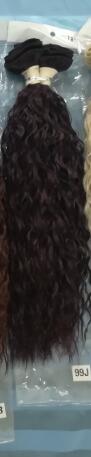Lydia For Women Synthetic Curly Weave 3 Packs/Lot 18"-22" Nature Color Graysilver Wave Hair Bundles Jerry Curl Hair Extensions