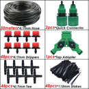 KESLA 5-100米花园浇水软管 4/7毫米 PVC 微灌溉管滴灌管洒水器 1/4'' 草坪阳台温室