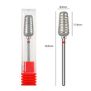 80/120/180 Nail Legs Drill Bit Diamond Pedicure Polishing Cap Foot Callus Cuticle Cutters Burr Bits Manicure Accessories Milling
