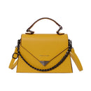 New Solid Leather Crossbody Bags For Women 2021 New Chain Luxury Design Handbags Ladies Messenger Shoulder bags Female Purses