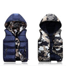 Parent-Child Matching Outfits Camouflage Child Waistcoat Cotton Girls Boys Vest Kids Jacket Children Outerwear For 100-185cm
