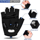 MOREOK Cycling Gloves Half Finger 5MM Gel Bike Gloves Antislip Bicycle Gloves Shockproof Outdoor MTB Biking Gloves for Men Women