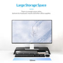 ORICO 木质显示器支架通用电脑增高架实木桌面笔记本支架适用于 PC MacBook 笔记本电视居家办公