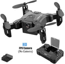 全新迷你无人机 V2 1080P 高清摄像头 WiFi FPV 气压定高 可折叠四轴飞行器 遥控无人机 儿童玩具礼物