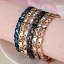 Rainso Fashion Stainless Steel Bracelet For Women With Magnet Energy Bio Health Care Jewerly Bracelet viking Lovers Hand Chain