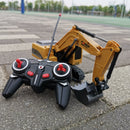 2.4Ghz 6通道 1:24 遥控挖掘机玩具 遥控工程车 合金和塑料挖掘机 RTR 儿童圣诞礼物