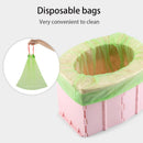 Hard ABS Child Kids Travel Toilet Foldable Emergency Potties Infant Portable Folding Potty Seat Boys Girls Baby Toilet Training