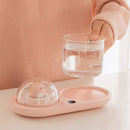 Warmer 3 Gear Coffee Mug Heating Coaster Smart Thermostatic Hot Plate Milk Tea Water Heating Pad with Aromatherapy Lamp For Home