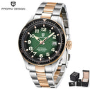 PAGANI DESIGN men automaticwatch Japan NH35A mens Mechanical watch waterproof 100M sport watch fashion clock  Relogio Masculino
