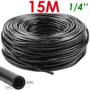 KESLA 5-100米花园浇水软管 4/7毫米 PVC 微灌溉管滴灌管洒水器 1/4'' 草坪阳台温室