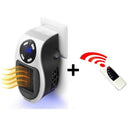 家用便携式电暖器暖手宝壁炉插墙取暖炉浴室暖气片遥控器 500W