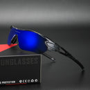 Comaxsun Professional Polarized Cycling Glasses Bike Goggles Outdoor Sports Bicycle Sunglasses UV 400 With 5 Lens TR90 2 Style