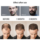 4 Pcs/set Beard Growth Kit Men's Hair Growth Enhancer Set Beard Growth Essentital Oil Facial Beard Care Set Best Gift for Men